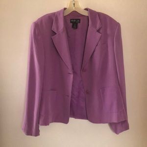 Style & Co Blazer 100% silk